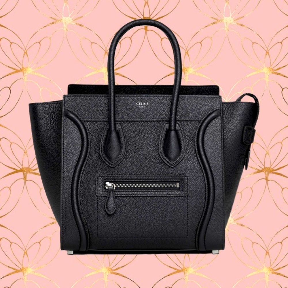 Celine Micro Luggage Bag NWT (Black)